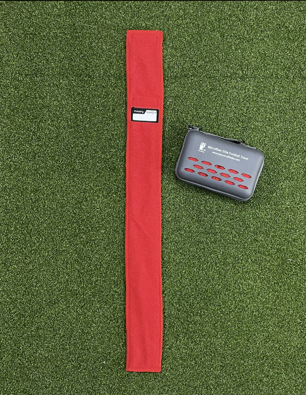 Customized Football Embroidered Streamer Towel, Thin Sports Towel, Dries Hands & Football Accessories